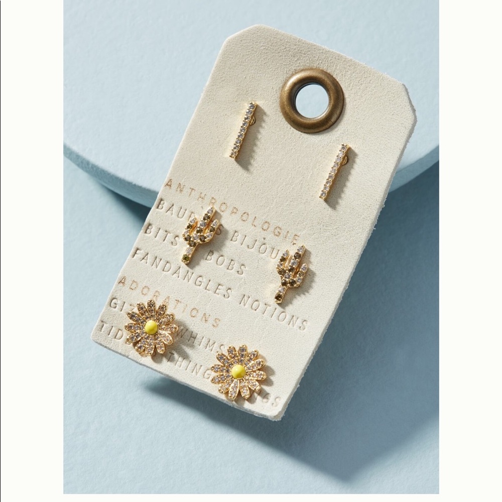 An Apple A Day Earring Set